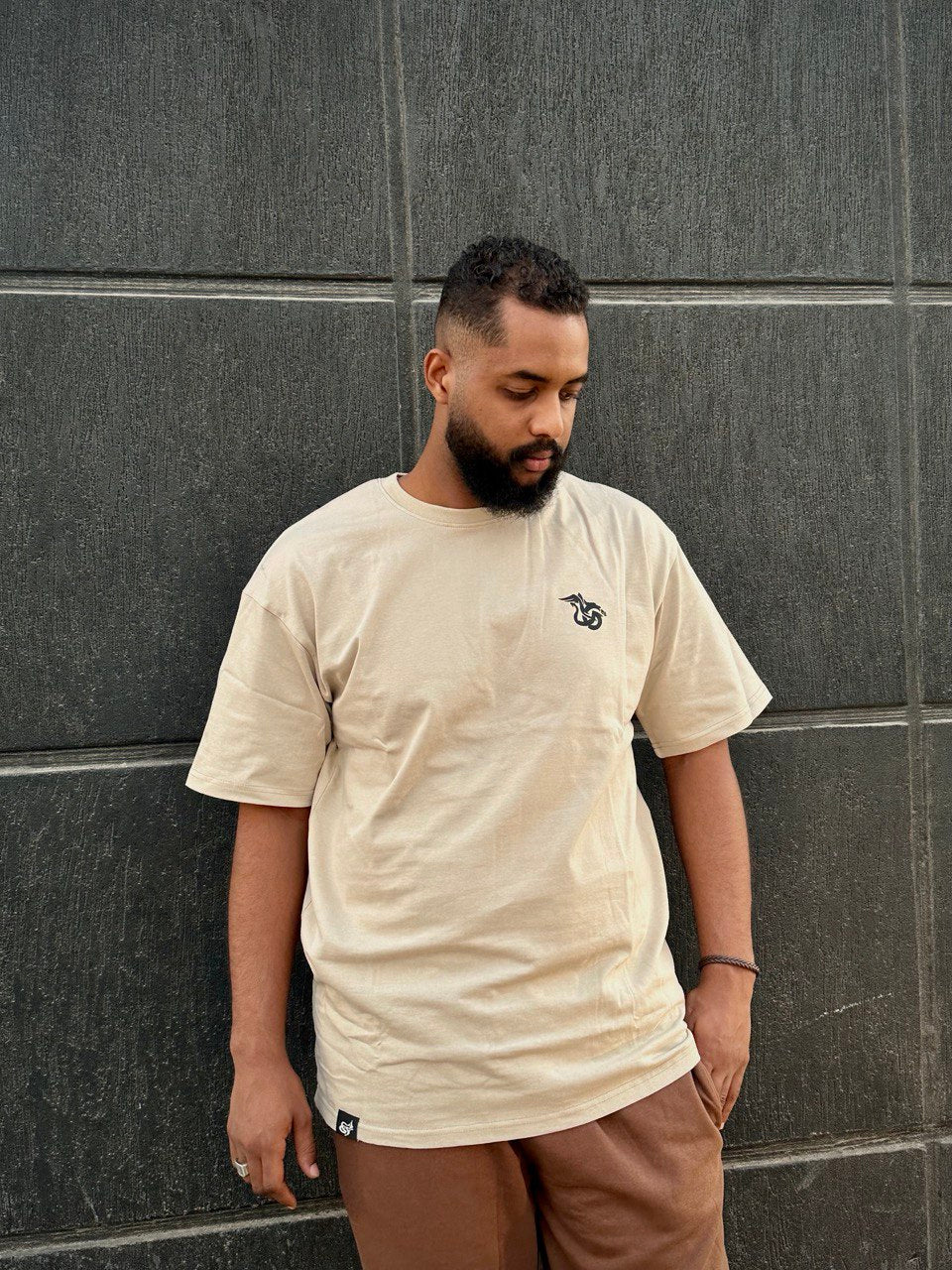 OVERSIZED T-SHIRTS (BEIGE)